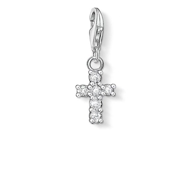 Thomas Sabo Charm Club - Cross Silver Pendant Carousel 1