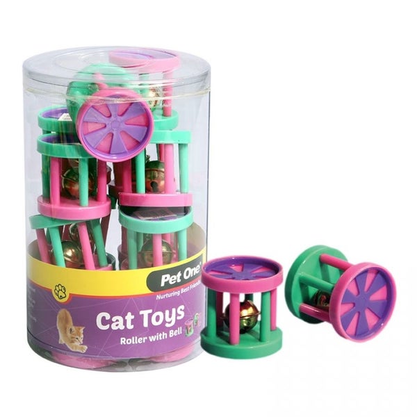 Pet One Cat Toy Roller With Bell Carousel 1