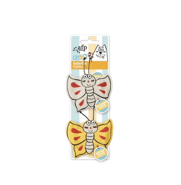 AFP Catnip Cat Toy Catoon Butterflies Carousel 1
