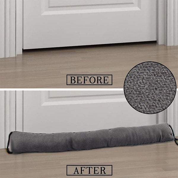 Door Draft Stopper - Draft Stopper Blocker - Under Door Weather Insulator Seal Carousel 5