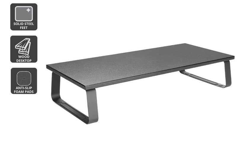 Kogan Modern Monitor & Laptop Stand with Steel Frame Carousel 1