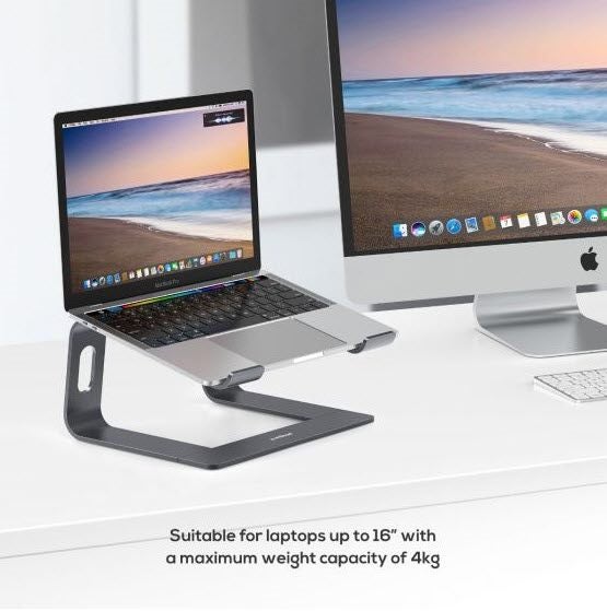 Stage S1 Elevated Laptop Stand - Space Grey Carousel 7