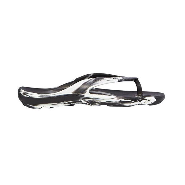 Aussie Soles Starfish 2.0 Medium Arch Thongs - Black & White Carousel 2