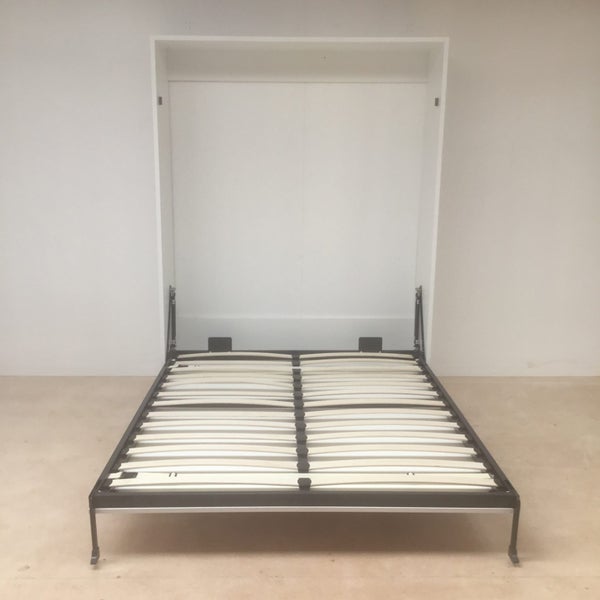 Queen size easy fold Murphy wall bed mechanism & automated leg system Carousel 8