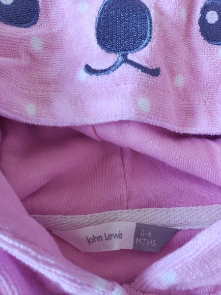 Pink Baby Poncho Towel Carousel 2