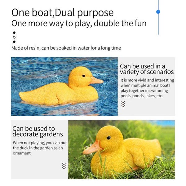 2.4Ghz RC Duck Boat Hunting Motion Remote Control Duck Boat Carousel 2
