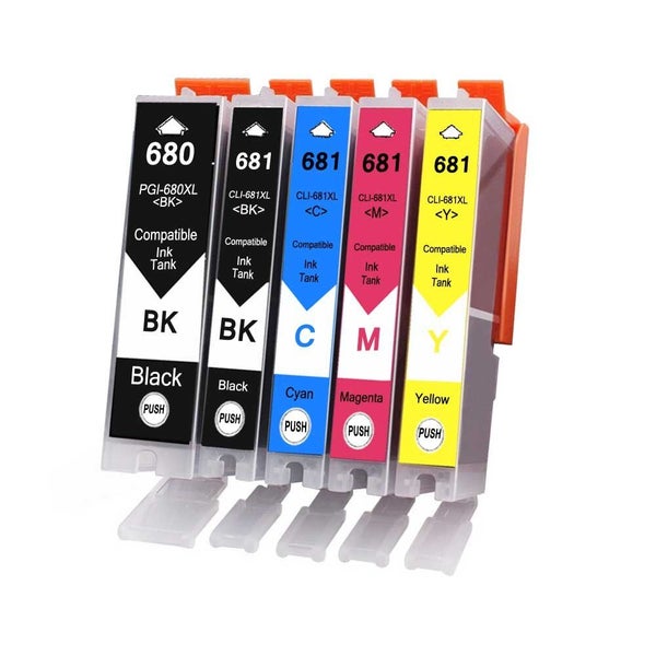 Canon Compatible Ink Cartridges PGI-680XL CLI-681XL Full Set 5x Colors ~SALE~ Carousel 1