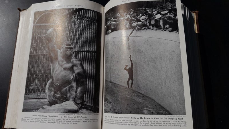 THE NATIONAL GEOGRAPHIC Magazines: January - June and July - December 1940 Carousel 7