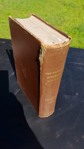 THE NATIONAL GEOGRAPHIC Magazines: January - June and July - December 194062998648249730112