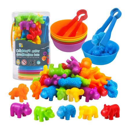 Matching Animal Counting Games Carousel 1