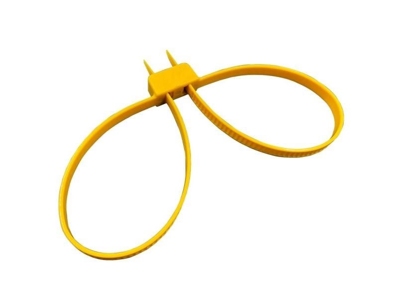 1Pcs Lot 12mmx700mm Plastic Police Handcuffs Nylon Cable Ties Carousel 1