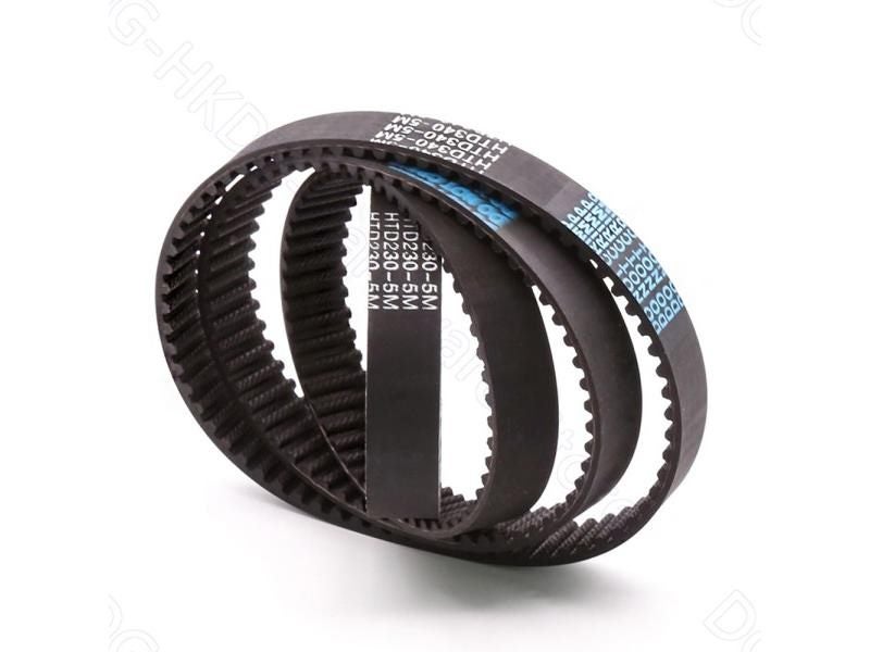 HTD 5M Timing Belt Pitch 5mm Width 15mm Closed Rubber Drive Belts Perimeter 255 Carousel 2
