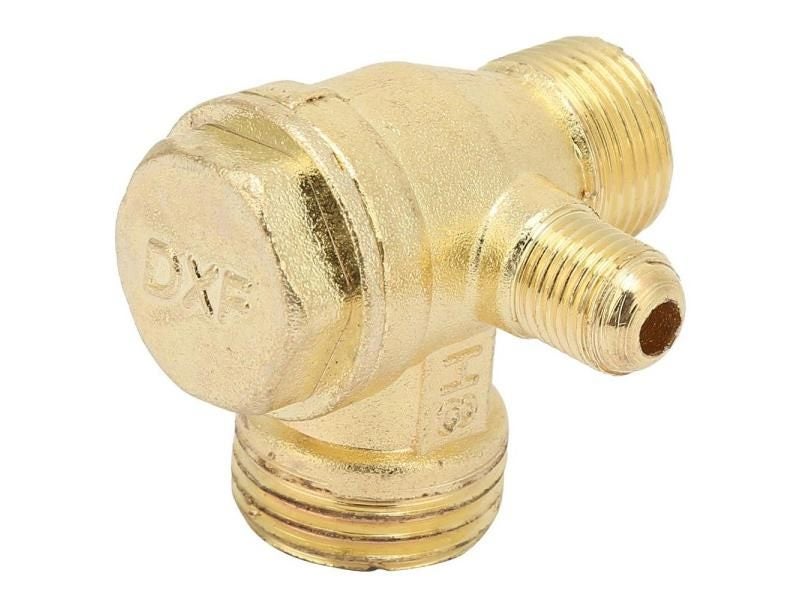 Check Valve Zinc Alloy Three-way Unidirectional Check Valve Connect Pipe Carousel 2