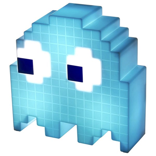 Paladone Pac-Man Classic Ghost Pixelated Light Up Lamp w Sounds Colour Changing Carousel 1