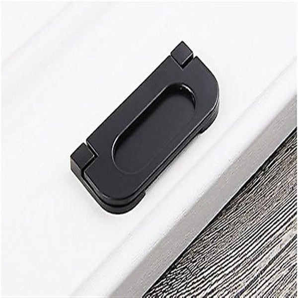 2-pack Alloy Recessed Type Handle Flush Door Pull Compatible With Pocket Doors, Carousel 2