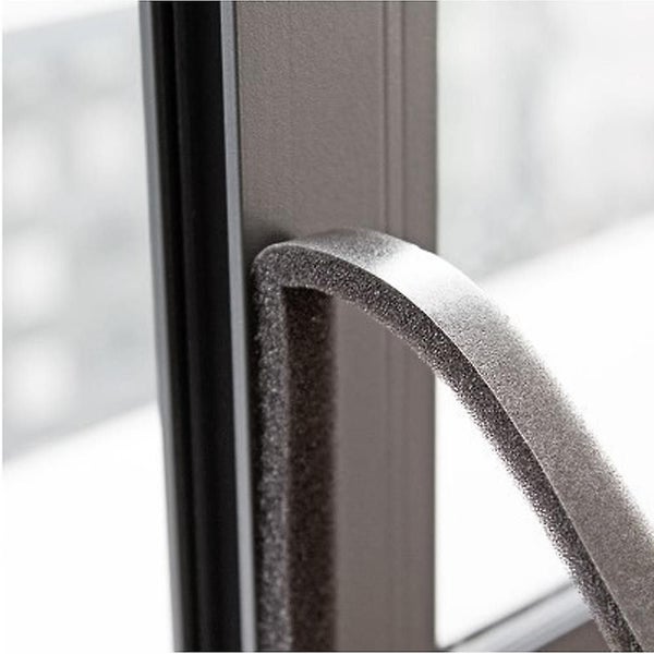 8 Pcs Adhesive Foam Weather Stripping , Thick Window Air Conditioner Sealer Open Carousel 4