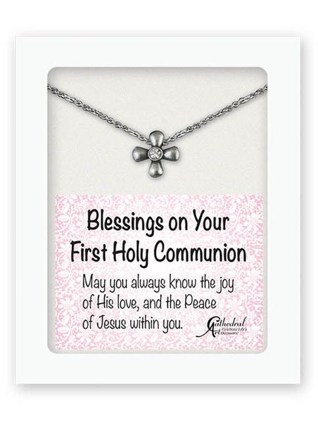 Communion Cross Pendant Carousel 1