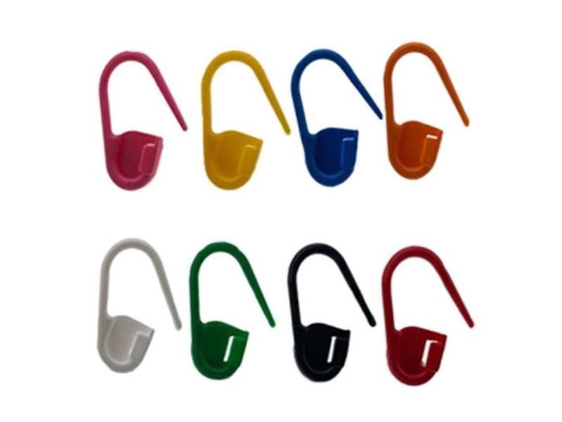 50Pcs Plastic Knitting Tools Locking Stitch Markets Crochet Latch Tools For Carousel 2
