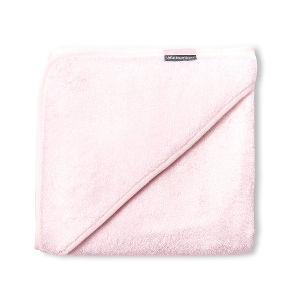 Little Bamboo: Hooded Towel - Dusty Pink Carousel 2