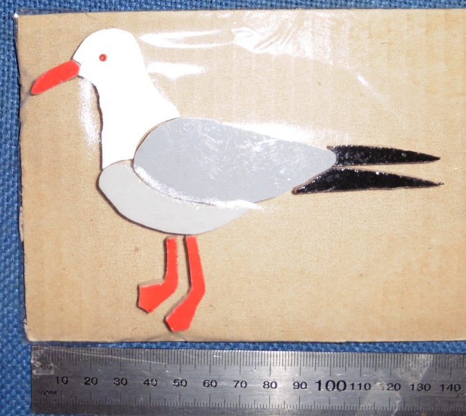 Little seagull mosaic tile inlay Carousel 1