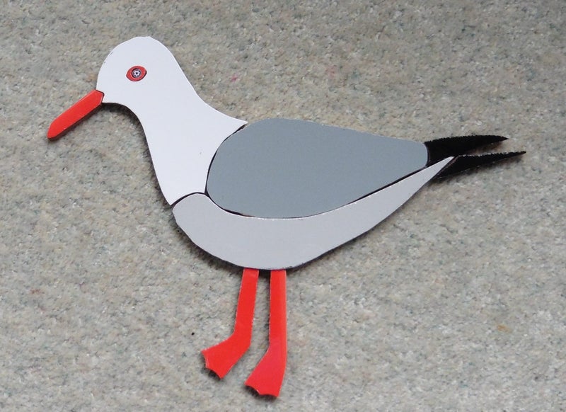 large seagull tile inlay for mosaics Carousel 1