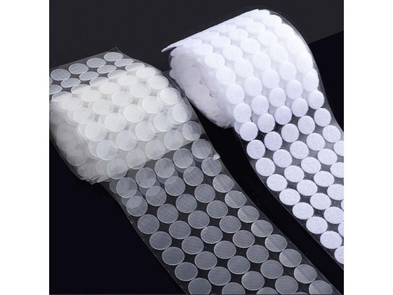 99 Pairs 10 15 20mm Transparent Sticky Dots Self Adhesive Tape Carousel 1