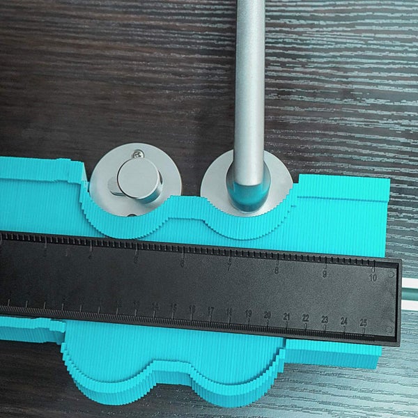 Contour/Duplication Gauge Irregular Shapes Easy Cutting/Outline Tool 250mm Carousel 7