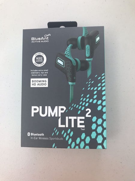 BlueAnt Pump Lite 2 In-Ear Wireless Sportsbuds - Teal Carousel 1