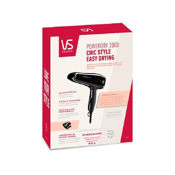 Vidal Sassoon Power Dry 2000 VS303A Carousel 7