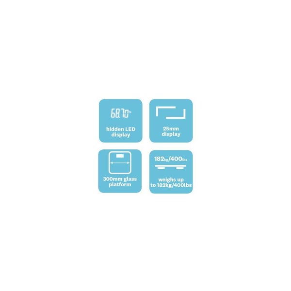 Conair Weight Watchers Style Body Weight Digital Scale - White Carousel 5