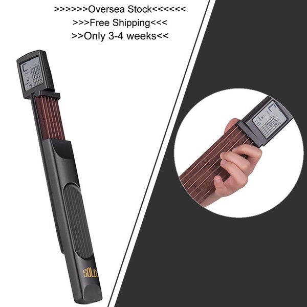Pocket Guitar Chord Trainer LCD Musical Instrument -2304033 Carousel 1