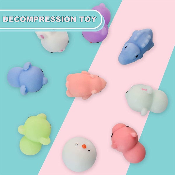 Squishy Toy 24pcs Party Favors for Kids Mochi Squishy Toy Kids Party Fa Carousel 10
