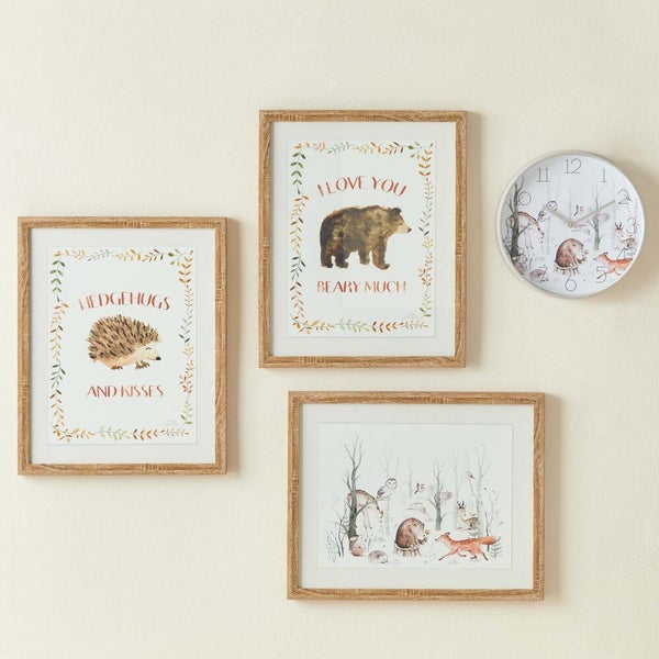 Pilbeam Jiggle & Giggle - Forest Party Wall Clock Carousel 2
