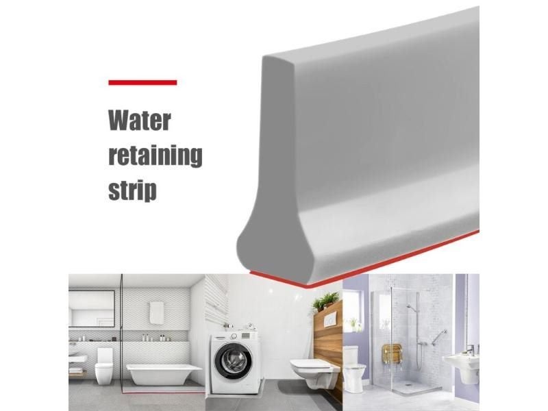 Collapsible Shower Threshold Water Dam For Bathroom Sink Kitchen Carousel 2