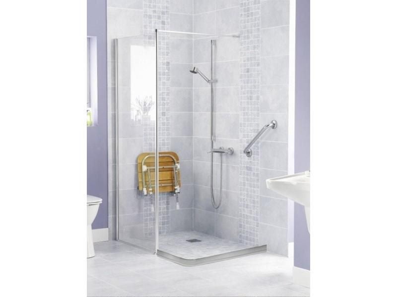Collapsible Shower Threshold Water Dam For Bathroom Sink Kitchen Carousel 1