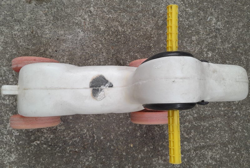 LITTLE PLASTIC RIDE ON DOG Carousel 1