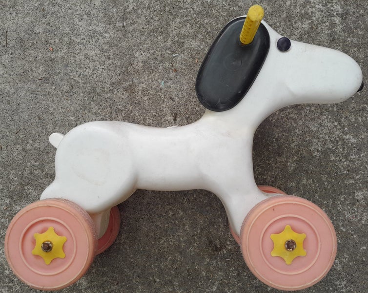 LITTLE PLASTIC RIDE ON DOG Carousel 3