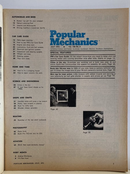 POPULAR MECHANICS - July 1975 Carousel 4