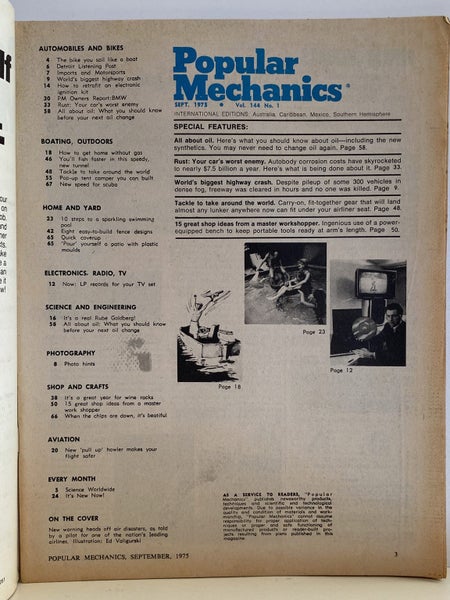 POPULAR MECHANICS - September 1975 Carousel 4