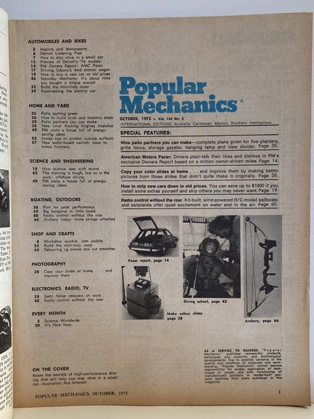 POPULAR MECHANICS - October 1975 Carousel 4