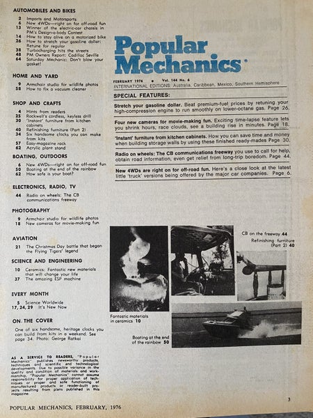 POPULAR MECHANICS - February 1976 Carousel 4