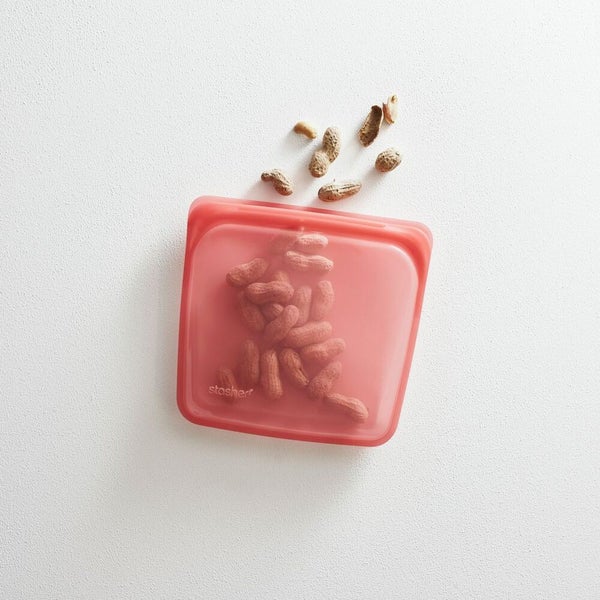 Stasher Sandwich Bag - Red Carousel 2