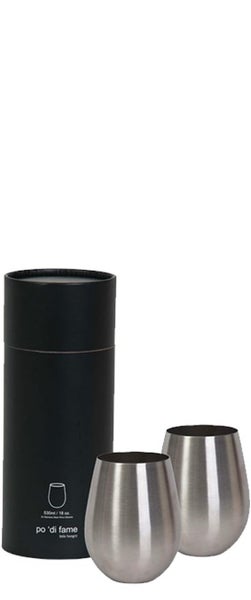 Stainless Steel Wine Glass 2 Pack Carousel 1