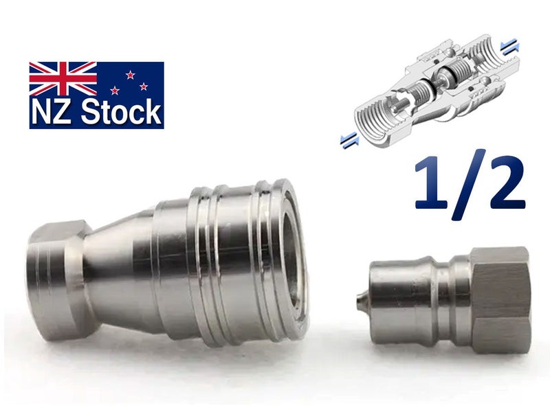 Quick Disconnect Hydraulic Coupler Set Carousel 1