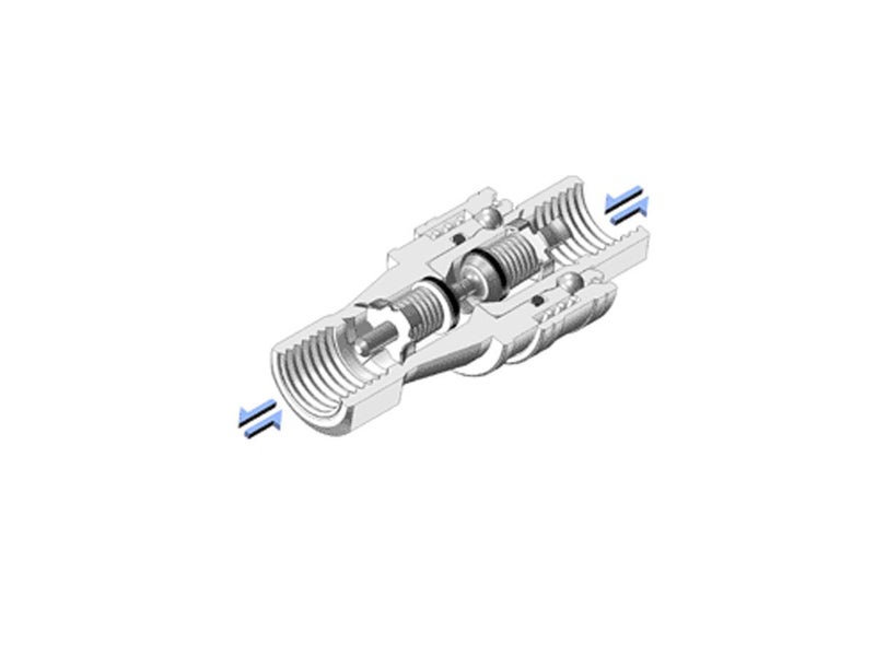 Quick Disconnect Hydraulic Coupler Set Carousel 2