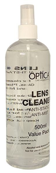 500ml Optica Lens Cleaner Spray Solution - Value Pack Carousel 1
