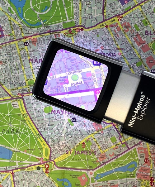Mini-Metro LED Magnifier - Explorer Carousel 1