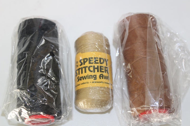 HEAVY DUTY WAX THREAD FOR SPEEDY STITCHER SEWING AWL Carousel 1