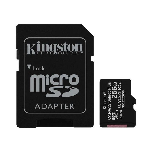 Kingston 256GB Canvas Select Plus microSD Memory Card Carousel 1