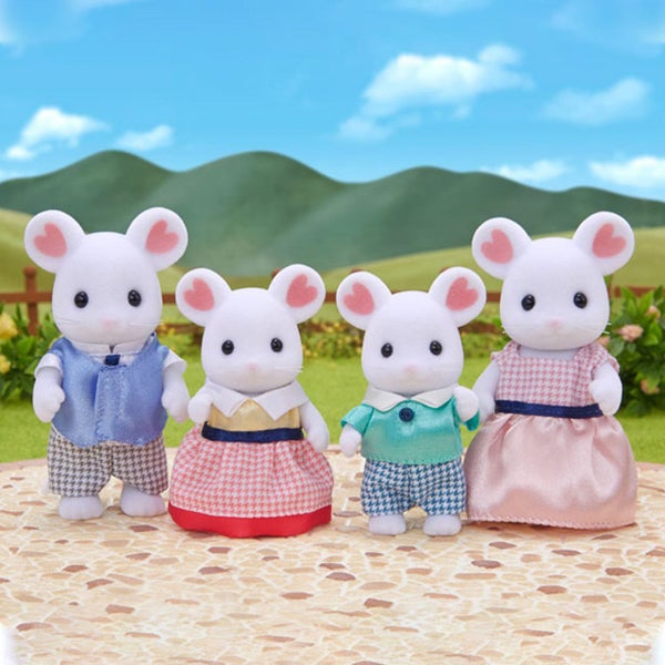 Sylvanian Families - Marshmallow Mouse Family Carousel 2